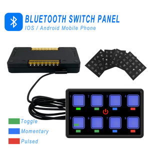 Сенсорная экранная Bluetooth панель на 8 выкл